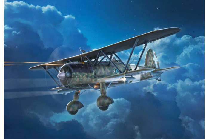 Model Kit letadlo 1485 - FIAT CR.42 CN "Falco" Night Fighter (1:72)