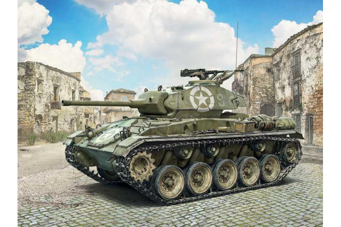 Model Kit tank 6761 - M24 "Chaffee" (1:35)