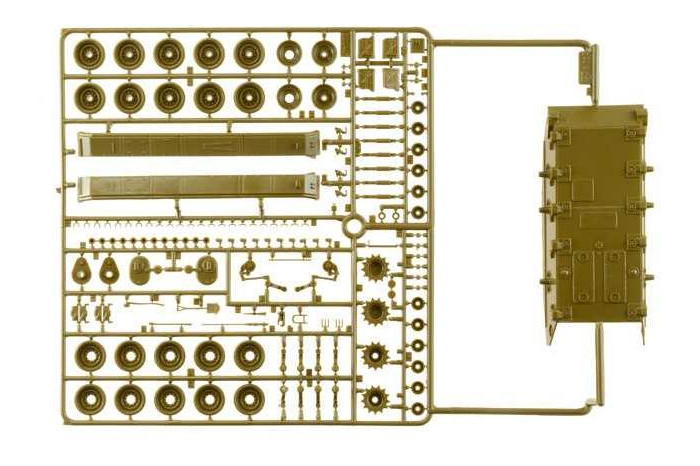 Model Kit tank 6761 - M24 "Chaffee" (1:35)