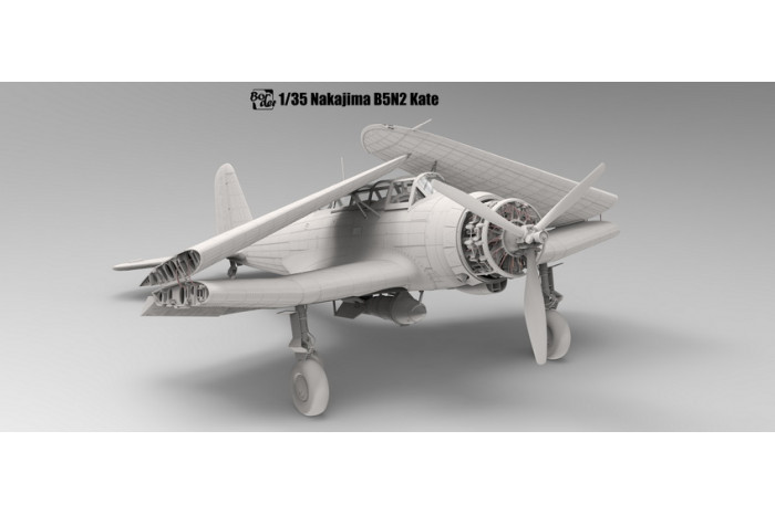 Nakajima B5N2 TYPE 97 Carrier Attack Bomber "Kate" (1:35) - 005