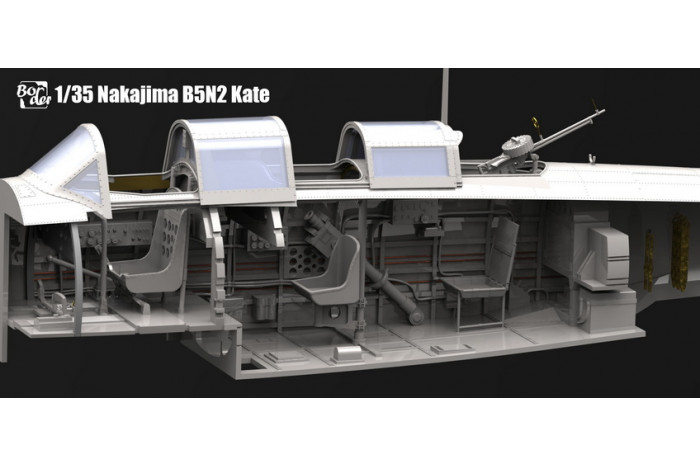 Nakajima B5N2 TYPE 97 Carrier Attack Bomber "Kate" (1:35) - 005