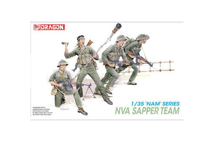 Model Kit figurky 3308 - NVA SAPPER TEAM (1:35)