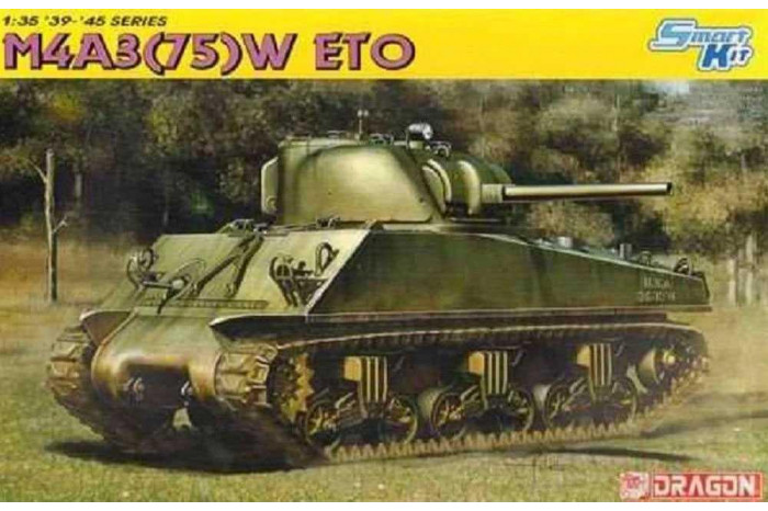 Model Kit tank 6698 - M4A3 75 (W) ETO (1:35)