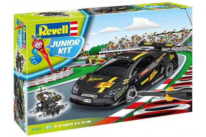 Junior Kit auto 00809 - Racing Car, black (1:20)