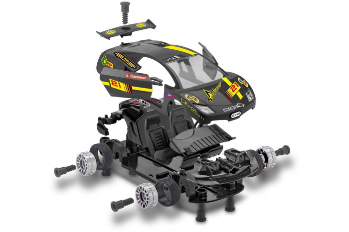 Junior Kit auto 00809 - Racing Car, black (1:20)