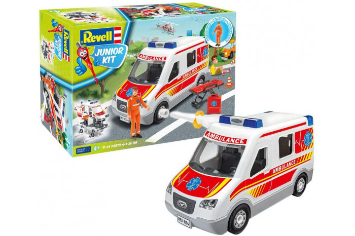 Junior Kit auto 00824 - Ambulance Car (1:20)