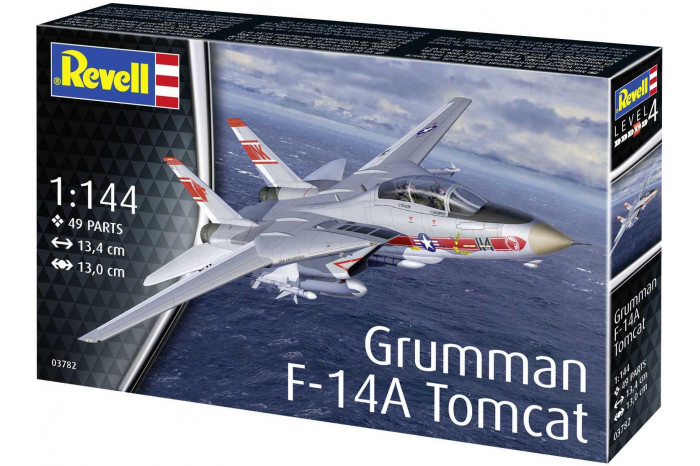 Plastic ModelKit letadlo 03782 - Grumman F-14A Tomcat (1:144)
