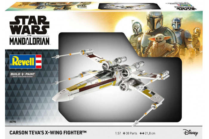 Plastic ModelKit SW 06790 - Carson Teva's X-Wing Fighter: The Mandalorian (1:57)