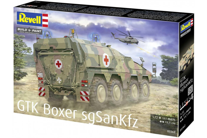 Plastic ModelKit military 03362 - GTK Boxer sgSANKfz (1:72)