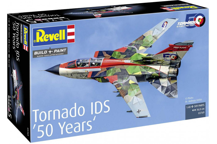 Plastic ModelKit letadlo 03769 - Panavia Tornado IDS "50 Years" (1:48)