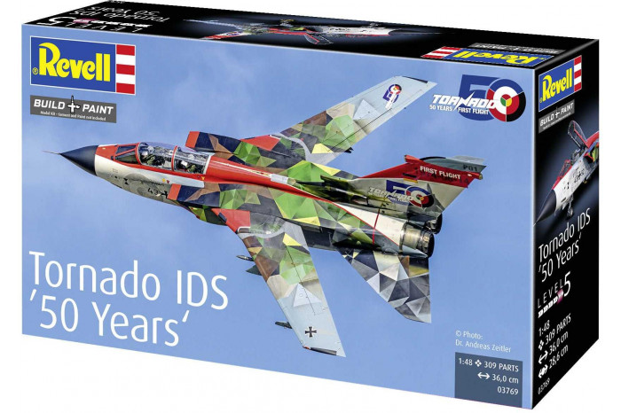 Plastic ModelKit letadlo 03769 - Panavia Tornado IDS "50 Years" (1:48)