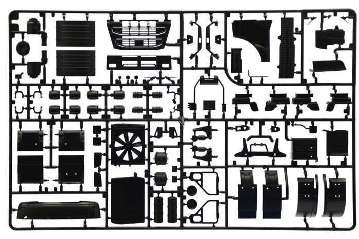 Model Kit truck 3967 - Volvo FH Low Roof (1:24)