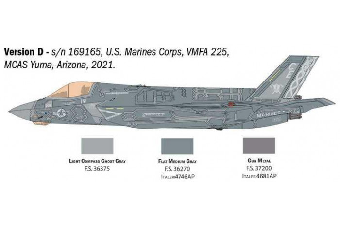 Model Kit letadlo 92810 - F-35B Lightning (1:48)