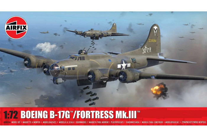 Classic Kit letadlo A08018A - Boeing B-17G / Fortress Mk.III (1:72)