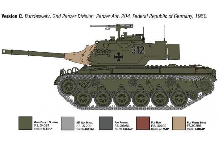 Model Kit tank 6763 - M47 Patton (1:35)