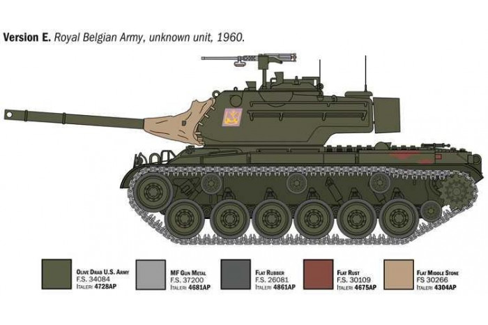 Model Kit tank 6763 - M47 Patton (1:35)