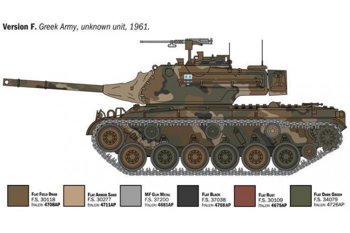 Model Kit tank 6763 - M47 Patton (1:35)