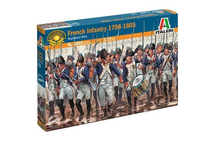 Model Kit figurky 6092 - NAPOLEONIC WARS: FRENC INF.1800-05 (1:72)