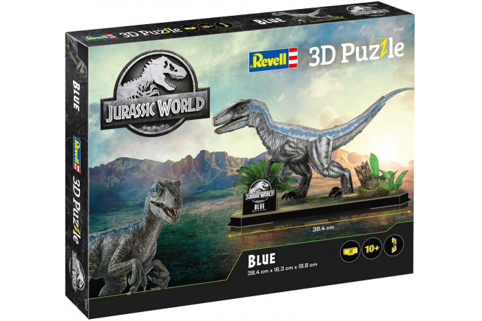 3D Puzzle REVELL 00247 - Jurassic World - Blue