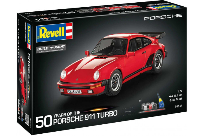 Gift-Set auto 05634 - Porsche 911 Turbo (50th Anniversary) (1:24)