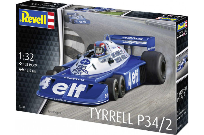 Plastic ModelKit auto 07741 - Tyrrel P34/2 6-Wheeler (1:32)
