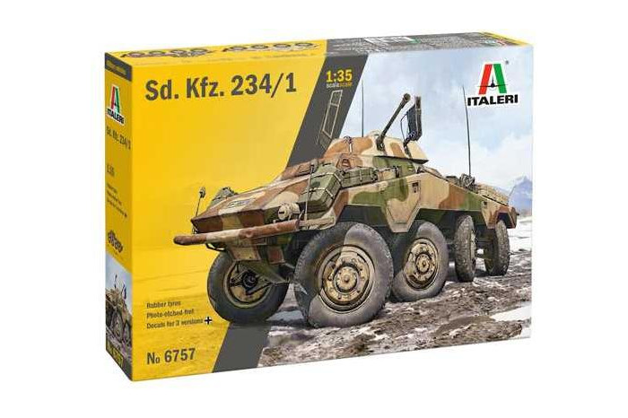 Model Kit military 6757 - Sd.Kfz. 234/1 (1:35)