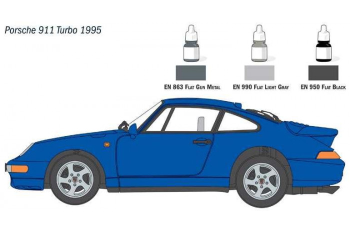 Model Set auto 72013 - Porsche 911 (1:24)