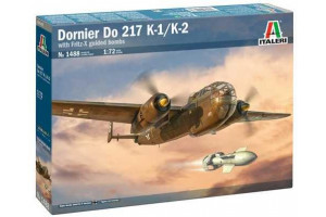 Model Kit letadlo 1488 - Do 217K with Fritz X (1:72)
