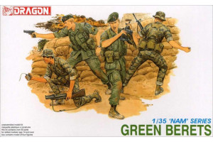 Model Kit figurky 3309 - GREEN BERETS (1:35)