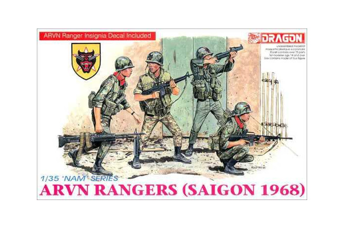 Model Kit figurky 3314 - ARVN RANGERS (SAIGON 1968) (1:35)