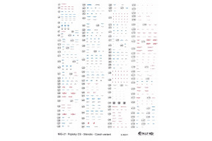 Stencils - Mig-21 (1:48) - S48011