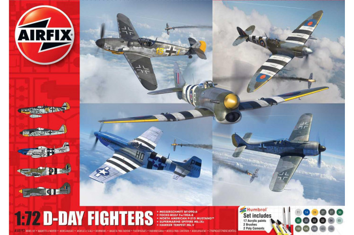Gift Set letadla A50192 - D-Day Fighters (1:72)