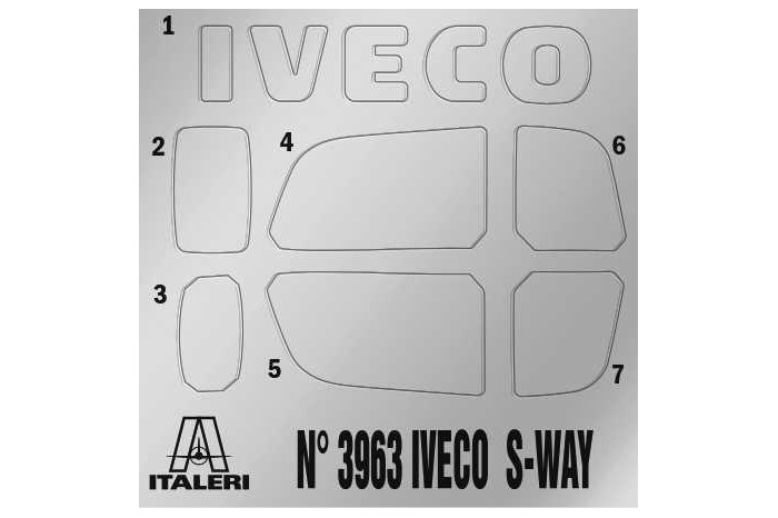 Model Kit truck 3963 - Iveco Stralis S-Way (1:24)