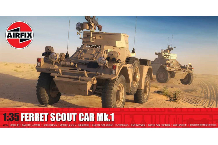 Classic Kit military A1386 - Ferret Scout Car Mk.1 (1:35)