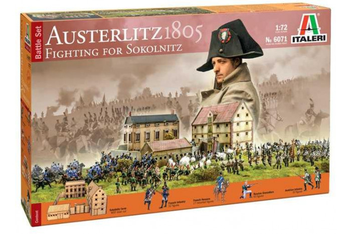 Mode Kit diorama 6071 - Austerlitz 1805 - Fighting for Sokolnitz (1:72)