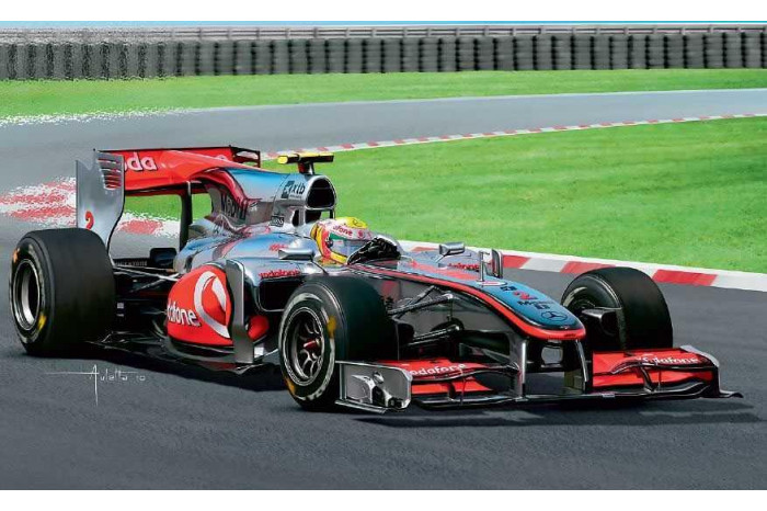 Plastic ModelKit auto 07096 - Vodafone McLaren Mercedes MP4-25 "L.Hamilton" (1:24)