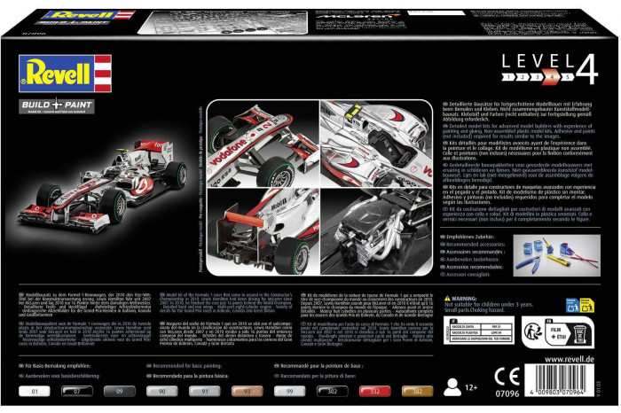 Plastic ModelKit auto 07096 - Vodafone McLaren Mercedes MP4-25 "L.Hamilton" (1:24)