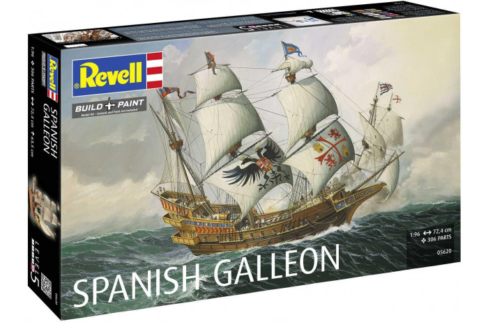 Plastic ModelKit loď 05620 - Spanish Galleon (1:96)