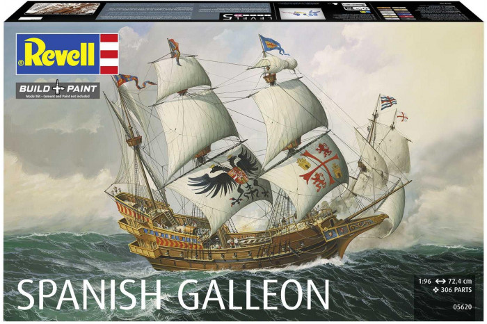 Plastic ModelKit loď 05620 - Spanish Galleon (1:96)