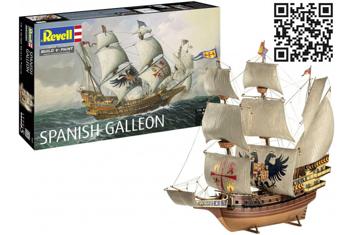 Plastic ModelKit loď 05620 - Spanish Galleon (1:96)