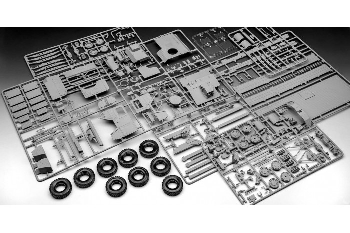 Plastic ModelKit military 03367 - MAN 10t milgl 8x8 Truck (1:35)