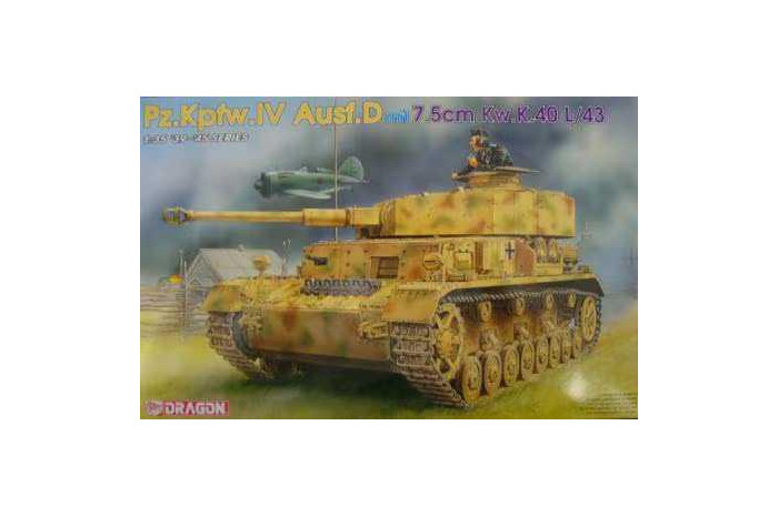 Model Kit tank 6330 - Pz.Kpfw.IV Ausf.D mit 7.5cm Kw.K 40 L/43 (1:35)