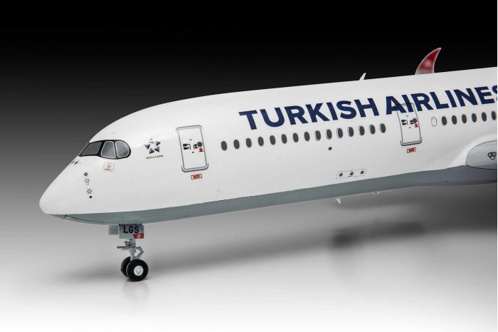 Plastic ModelKit letadlo 03773 - Airbus A350-900 "Turkish Airlines" (1:144)