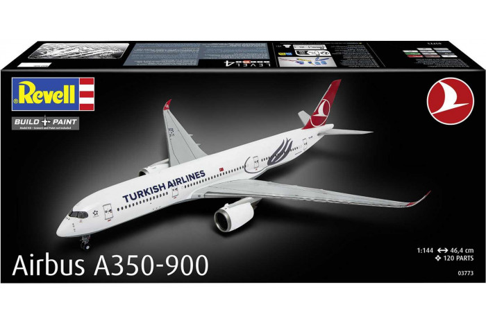 Plastic ModelKit letadlo 03773 - Airbus A350-900 "Turkish Airlines" (1:144)