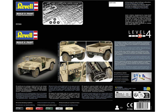 Plastic ModelKit military 03366 - HMMWV M1097A2 (1:35)