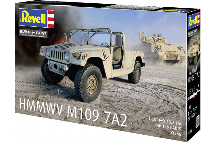 Plastic ModelKit military 03366 - HMMWV M1097A2 (1:35)