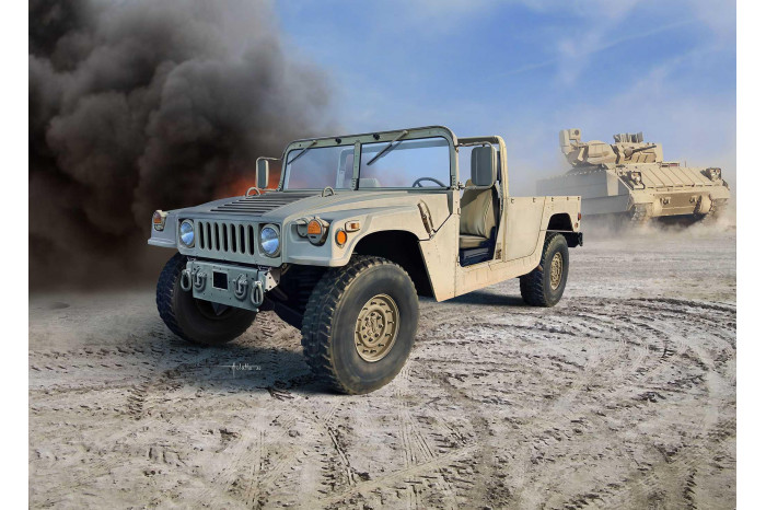 Plastic ModelKit military 03366 - HMMWV M1097A2 (1:35)