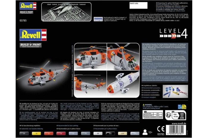 Plastic ModelKit vrtulník 03785 - Westland Sea King Mk. 41 (1:72)