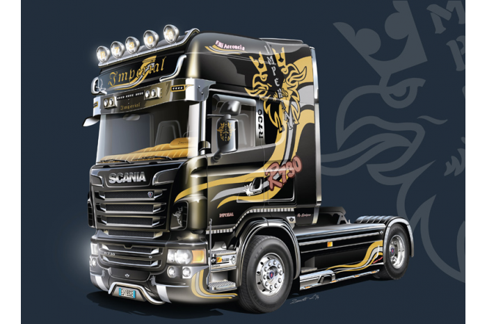 SCANIA R V8 TOPLINE " IMPERIAL" (1:24) - 3883