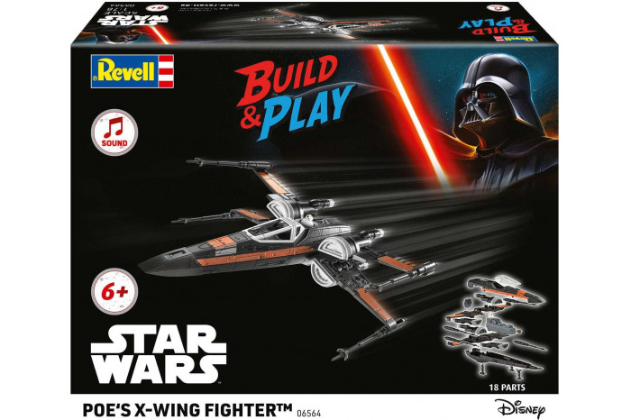 Build & Play SW 06564 - Poe's X-Wing Fighter (1:78)